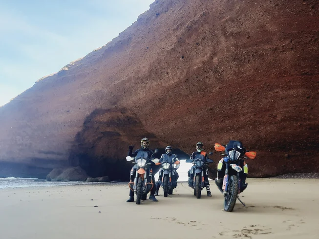 Voyage guidé en moto de 8 jours aux couleurs du Maroc